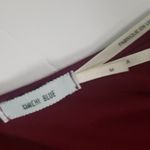 Kimchi Blue Urban OutfittersKimchee blue burgandy rayon blouse Photo 5