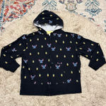 Disney Stitch Pineapple zip up hoodie XL Photo 0