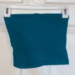 Bozzolo Teal Crop Top Photo 0