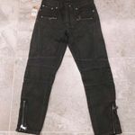 Polo Ralph Lauren Moto Ankle Cropped Jeans Black Size 26 R New w/Tag Retail $245 Photo 6