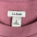 LL‎ Bean 1912 Sweatshirt Womens S Crewneck Washed Orchid Collegiate Logo Casual Pink Photo 4