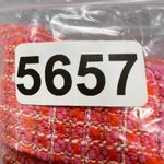 J. Jill XL Petite Dahlia Tweed Jacket Coral/Orange Boxy Crop Blazer Gold Buttons Orange Size undefined Photo 9