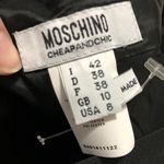 Moschino  Cheap & Chic Black Pencil Skirt Career Womens 8 Dark Academia Classic Photo 1