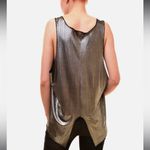 One Teaspoon Metallic V Neck Top Photo 7