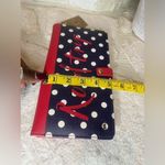 Joules “Road Trip” Navy/red/white highflyer travel wallet NWT Red Photo 5