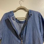 Gap Chambray Short Sleeve Midi Shift Dress Sz S Photo 7