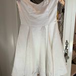 Altar'd State  strapless mini satin dress Photo 1