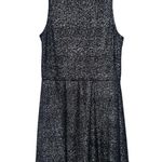 Everly Black/Silver Sparkly Mini Dress, Medium Photo 3