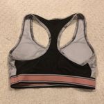 Forever 21 Black Grey Pink Women Sports Bra Size XS Photo 1
