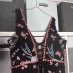 Marchesa Notte Butterfly Murmuring Apliqué Gown Deep V Photo 8