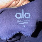 Alo Yoga  Blue Moto Yoga Leggings Size Small  Photo 4