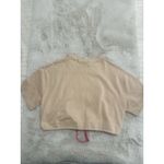 Nike NWT Women's  Beige  Cropped Sweatshirt 1 XL Photo 1