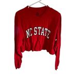 American Threads North Carolina State University cropped long sleeve top Photo 7
