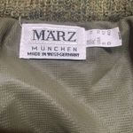 Marz München Wool Blend Skirt Made In Germany Sz 10 Green Photo 2