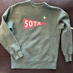 ‘Sota thick crewneck sweatshirt Green Photo 0