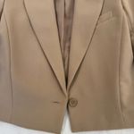 Abercrombie & Fitch Abercrombie Tan Blazer Photo 3