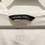 Abercrombie & Fitch A&F logo white zipper hoodie jacket Photo 2