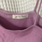 We The Free  Free People Tan Lines Asymmetrical Ribbed Tank Top Medium Photo 1