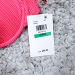 Becca By Rebecca Virtue Moon Ridge Underwire Swim Bikini Top Size Large Pink Photo 3