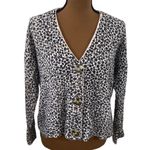 Madewell Vintage Ditsy Cameron Ribbed Cardigan Sweater in Coziest Yarn size XS Photo 2