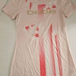 Bebe Fitted Tee Shirt With Golden Logo Size S Photo 0
