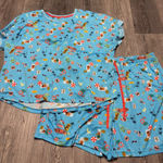 Cuddl Duds  Plus Size Summer Print Pajama Set Photo 0