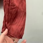 Ulla Johnson  Mirelle Ruched‎ Satin Top Desert Rose Long Sleeve Women’s Size 4 Photo 8