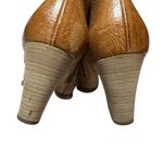 Paul Green Women's Malibu Sliced Zip Bootie Tan Leather Ankle Boots Size 36 US 6 Photo 13