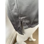 Uma Raquel Davidowicz satin silver pleated pullover crewneck tunic dress L Gray Size L Photo 12