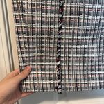 J.Crew NWT  Pencil Skirt- Blue, White, Red Lightweight Tweed, Size 2 Photo 3