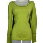 American Eagle Vintage Y2K Fitted Long Sleeve Scoop Neck T-Shirt Bella Swan Med Photo 0