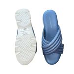 French Connection NEW River Platform Sandal In Ltblu Photo 4