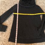 J.Crew funnel neck Blogger cozy pullover long sleeve pocket wool gray… Photo 4