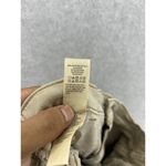 Lucky Brand  Women's Pants Beige Size 4 Cotton Blend Straight Leg Black Trim Photo 3