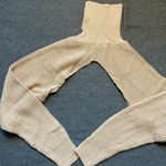 2 piece set winter turtleneck crop sweaters vest backless knitted‎ new ju… Tan Size M Photo 7