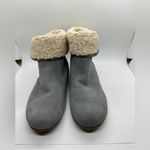 Coldwater Creek  Walk With Me Summit Suede Boots Gray Size 7W Photo 3