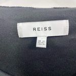 Reiss  Black Striped Long Sleeve Sheath Dress Photo 2