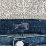 Mother “The Runaway Step Fray” Jeans in Manana Mi Amor Medium dark wash ankle Blue Size 32 Photo 5