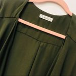 On The Road Boutique  green olive duster kimono sz small Photo 3