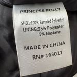 Princess Polly  Gael Long Sleeve Mini Dress Black Corset Fit Flare NWT Photo 3