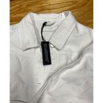 BlankNYC Cropped Jean Denim Jacket size L b2 White Size L Photo 3