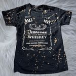 Anvil Black Jack Daniel V Neck Women’s Top Photo 2