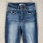 Buckle BKE Billie Slim Fit High Rise Skinny Jeans Women's 25 Distressed Blue Photo 1