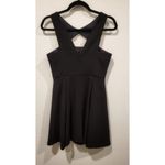 BCBGeneration Black Cutout Mini Dress Photo 1