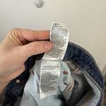 American Eagle  Super High Rise Baggy Wide Leg Jeans Dark Wash Womens 8 Short Photo 8