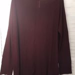 Burgundy Sweater, 3X Red Photo 1