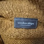 Wooden Ships  Mohair Cowl Neck Star Print Sweater Size S Photo 3