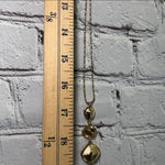 Lane Bryant  Magenta Gold Tone Teardrop Necklace Photo 10