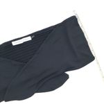 Susana Monaco Reversible Crop Bow Top in Black M Photo 5