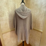 VELVET By Graham & Spencer women's hoodie long open front cardigan wool blend S Tan Photo 6